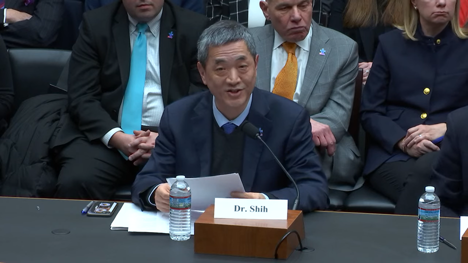 Autism Speaks Chief Science Officer speaks at congressional hearing on